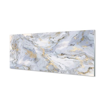 Kuchenny panel szklany Kamień marmur ściana 125x50