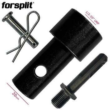 Адаптер для бура - дрель SDS > бур / шнек 20 мм