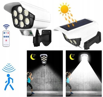СВЕТОДИОДНАЯ СОЛНЕЧНАЯ ФОНАРЬ КАМЕРА С ДАТЧИКОМ ДВИЖЕНИЯ