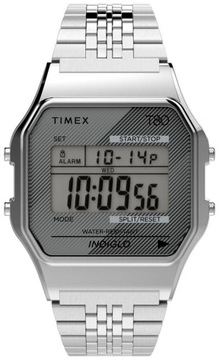 ZEGAREK TIMEX RETRO STYLE T80 TW2R79300 INDIGLO