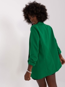 ПИДЖАК ЖЕНСКИЙ Италия Moda темно-зеленый 15P 38 M