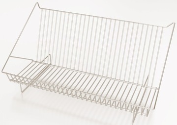 METPOL - Suszarka do naczyń - biała - stojąca - do szafki - 60 cm