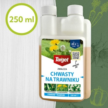 ЦЕЛЬ НА СТАРЫЕ ГАЗОНЫ КОНЦЕНТРАТ 250 МЛ УПРАВЛЯЕТ СОРНЯКАМИ НА ГАЗОНЕ