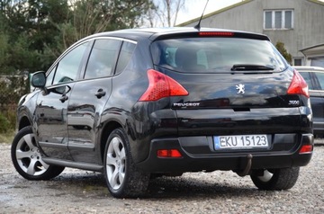 Peugeot 3008 I Crossover 1.6 156KM 2009 CZARNY ZAREJESTROWANY 1.6T SERWIS PANORAMA HEAD-UP ACC ALU GWARANCJA, zdjęcie 5