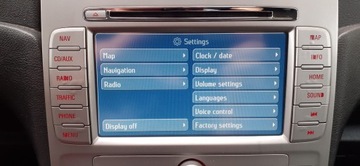 FORD FOCUS MK2 LIFT KUGA MK1 C-MAX FL РАДИО БОЛЬШАЯ НАВИГАЦИЯ NX КОД 2009 ГОДА