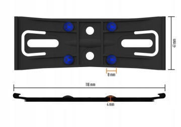 Безрамная рамка FRAME PANEL BRACKET + винты + дюбели