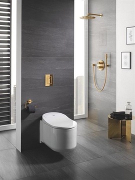 Кнопка Grohe GOLD 38732GL0 + рамка унитаза Grohe SL