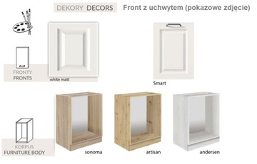 SMART Кухня 2 МДФ белый матовый ДИЗАЙН НА ЗАМЕР