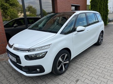 Citroen Grand C4 Picasso II Grand Picasso Facelifting 1.6 BlueHDi 120KM 2018 Citroen C4 Grand Picasso 1.6 diesel 120 KM 6 biegow 7 miejsc zarej w P