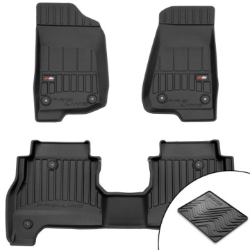 3D gumové koberce Jeep Gladiator od roku 2019 podložka bonus
