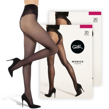 Колготки из микрофибры Gatta Monica плотностью 20 ден 4-L