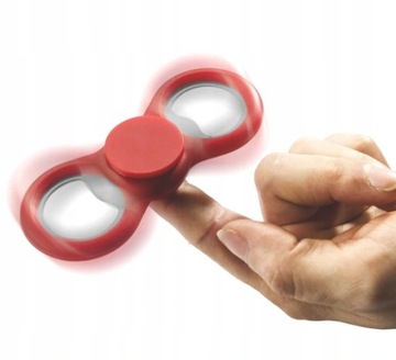 СПИННЕР ОТКРЫТКА ДЛЯ БУТЫЛОК 2в1 КРАСНЫЙ