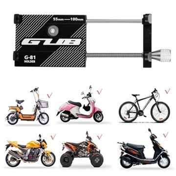 Алюминиевый держатель для телефона на велосипед, регулируемая основа Wolf Base 6-10 см X-81