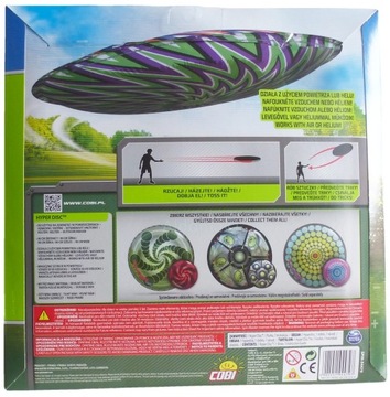 AIR HOGS-94479-HYPER DISC SPIN-94479 COBI