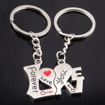 Брелок для влюбленных пар Love LOVE навсегда