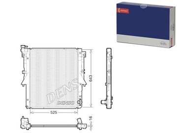 CHLADIČ MOTORU VODY FIAT FULLBACK MITSUBISHI L200 TRITON 2.2D 2.4D