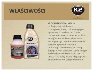 K2-DERUSTO TOTAL GEL ZEL ODRDZEWIAJACY