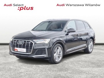 Audi Q7 II SUV Facelifting  3.0 55 TFSI 340KM 2022 Audi Q7 FV, Matrix LED, Hak, 3 rzad siedzen, BangOlufsen, 3.0 Benzyna