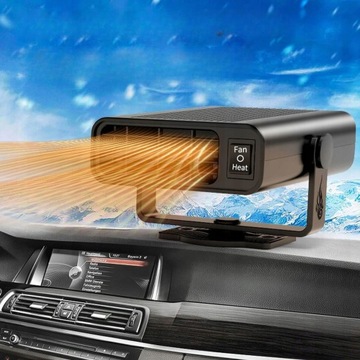 WENTYLATOR OGRZEWNICA SAMOCHODOWA 150 W OBROTOWY PRZENOŚNY YUMSUR