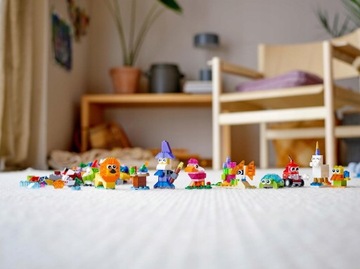 LEGO CLASSIC 11013 ТВОРЧЕСКИЕ ПРОЗРАЧНЫЕ БЛОКИ