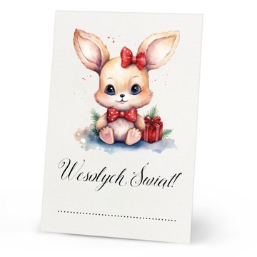 ПОДАРОЧНЫЕ ЭТИКЕТКИ праздники Новогодние бирки (10 шт.)