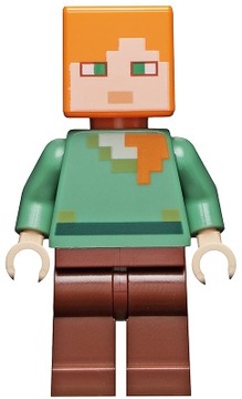 LEGO Figurka Alex Minecraft min017 MINIFIGURKA NOWY
