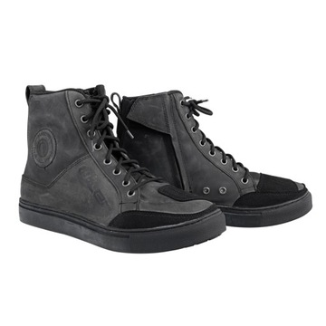 Antypoślizgowe Trampki Buty motocyklowe W-TEC Sevendee SKÓRA 44