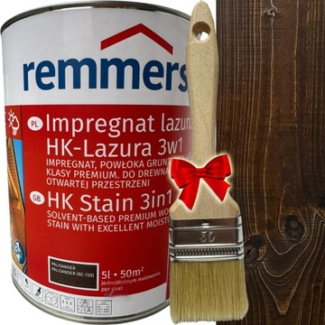 Remmers IMPREGNAT do elewacji HK LASUR LAZURA 3w1 5L PALISANDER 2256