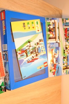 LEGO CITY TOWN (6397) УНИКАЛЬНАЯ ИНСТРУКЦИЯ ПО КОРОБКЕ Gas N' Wash Express ацетат