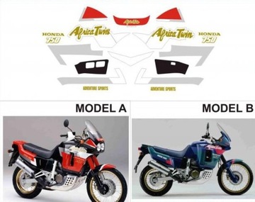 Wykonanie Naklejek HONDA AFRICA TWIN RD04 750 1991