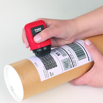 PIECZĄTKA TRODAT ID PROTECTOR 3w1 DO LISTÓW KARTONÓW OCHRONY DANYCH ROLLER