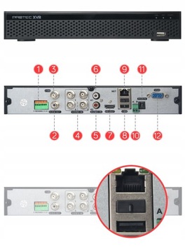 НАРУЖНЫЙ МОНИТОРИНГ 3 4K 8MP HDD КАМЕРЫ IR50