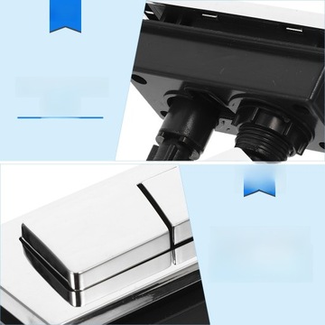 2 шт. ДВОЙНЫЕ КНОПКИ ТУАЛЕТНОГО БАКА ТУАЛЕТНЫЕ КНОПКИ ВАННАЯ ТУАЛЕТНЫЙ БАК Смыв