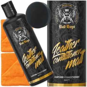 RR CUSTOMS RRC BAD BOYS LEATHER CONDITIONER MATT 500ml 2x