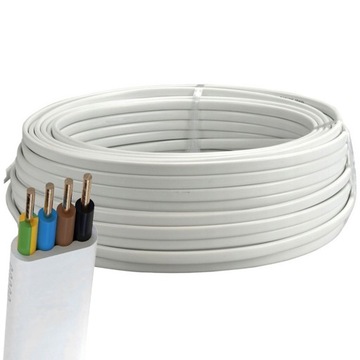 Кабель монтажный плоский NKT YDYP 4х1,5 диск 100м