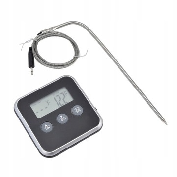 TERMOMETR KUCHENNY BBQ ELEKTRONICZNY SONDA GRILL