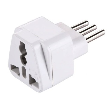 ADAPTER EU do TYP L WŁOCHY WTYCZKA WŁOSKA ITALIA