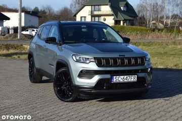 Jeep Compass II SUV Facelifting 1.5 MHEV T4 130KM 2022 Jeep Compass 1.5 GSE T4 e-Hybrid Limited Alpine Full LED Kamery 360 ACC Cz, zdjęcie 10