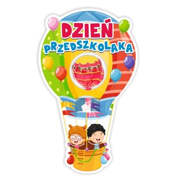 Opakowanie na lizaka - DZIEŃ PRZEDSZKOLAKA - BALON