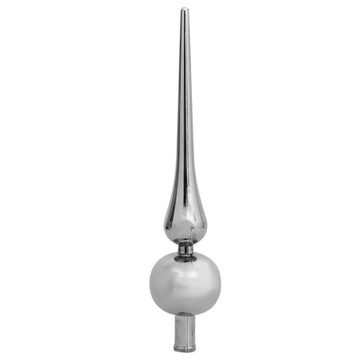 Искусственная матовая елка со светодиодами, шарами и сосной.