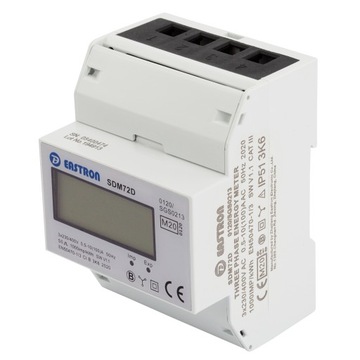 3-фазный счетчик электроэнергии с сертификатом MID SMD72D