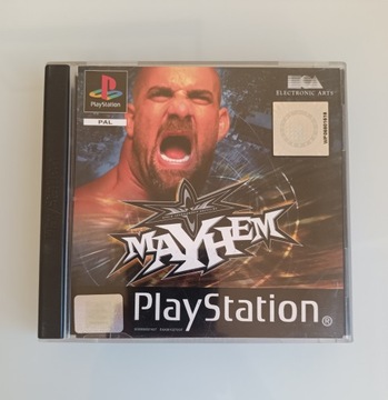 WCW Mayhem PSX PS1 ПОЛНАЯ СТАНЦИЯ ДЛЯ PLAYSTATION 3XA