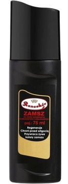 GRANATOWY RENOWATOR KOLORU SKÓRY ZAMSZU NUBUKU WELURU PŁYN RENOSKÓR + PASTA