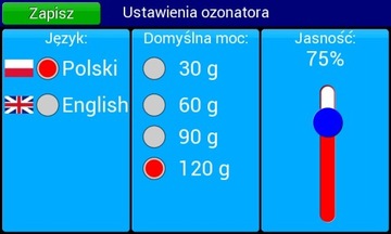 ГЕНЕРАТОР ОЗОНА ПОЛЬСКИЙ ОЗОНАТОР 90Г/Ч ИОНИЗАЦИЯ+УФ