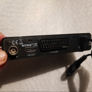 декодер WIWA LITE H.265 - DVB-T2 HEVC - без пульта дистанционного управления