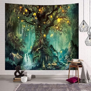OZDOBA NA ŚCIANĘ DYWAN ŚCIENNY GOBELIN 150x200cm