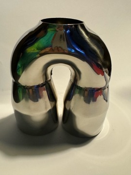 Końcówka tłumika wydechu PROSTA PODWÓJNA OWALNA chrom 2 x 80x65mm/50mm