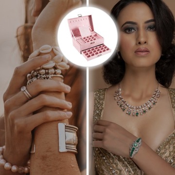 ШКАТУЛКА ДЛЯ ЮВЕЛИРНЫХ ЧАСОВ БОЛЬШАЯ КОРОБКА-ОРГАНИЗАТОР КОРОБКА-КОРОБКА