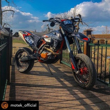 Крепление зажимом + 1 зажим HB Husaberg FE FS FX TE 250 300 390 450 501