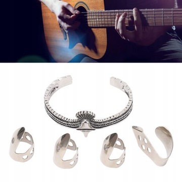 Медиатор для гитары с браслетом из сплава